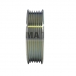CT06SD121 - Sprzęgło kompletne do sprężarki SANDEN SD6V12 / BMW 114mm/7PK