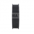 CT06SD117 - Sprzęgło kompletne do sprężarki SANDEN PXC /MERCEDES 123mm/7PK